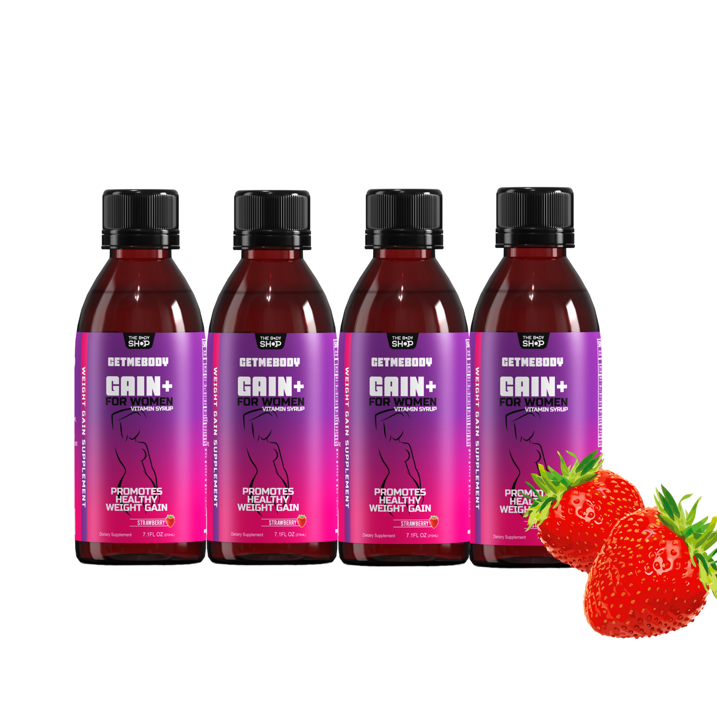 BUNDLE & SAVE STRAWBERRY GAIN+ for WOMEN(Month Supply)SAVE $8