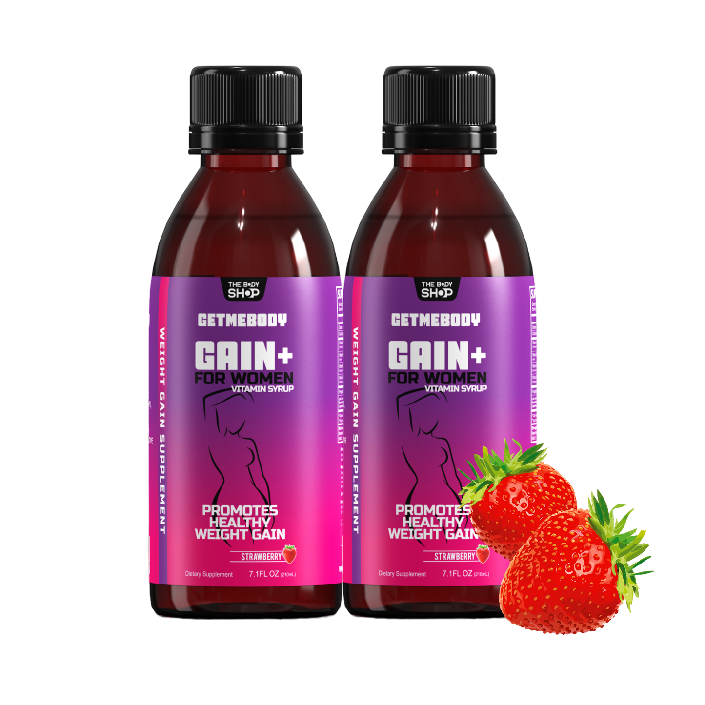 STRAWBERRY GAIN+ for WOMEN(2 Week Supply) $3 SAVINGS!