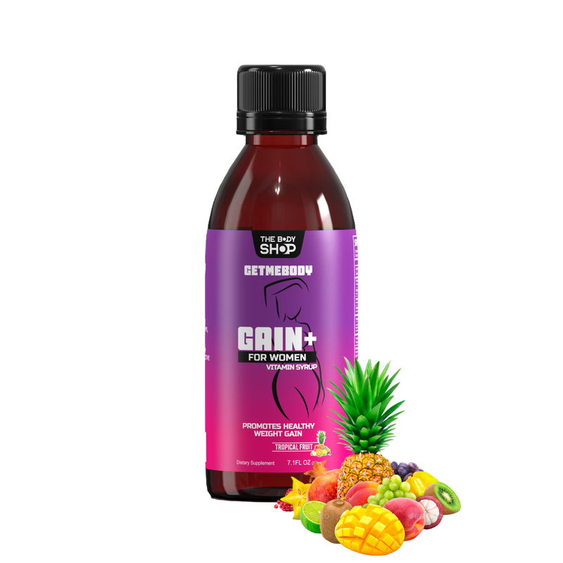 NEW FLAVOR! TROPICAL FRUIT GAIN+ for Women (1 Week Supply)